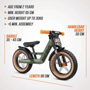 BERG Biky Trail Green + Handbrake